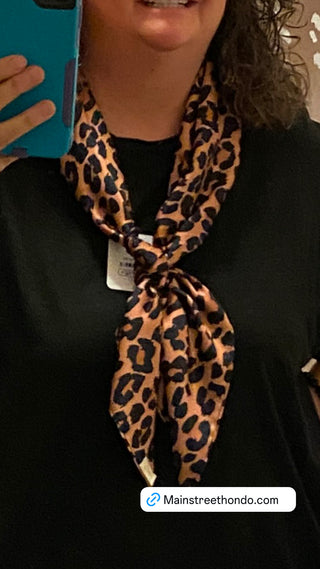 Wild Rag Scarf Leopard