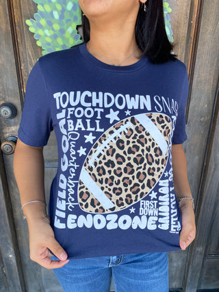 Hondo Owls Scattered Words Tee