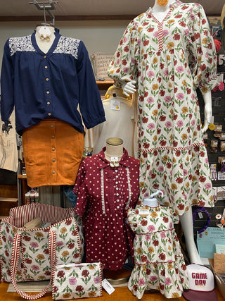 Multi-Floral Ruffle Dress 12-18m