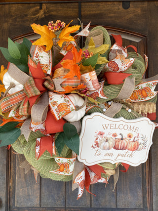Wreath Mesh Fall Our Patch