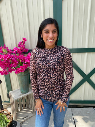 Mesh Top Leopard