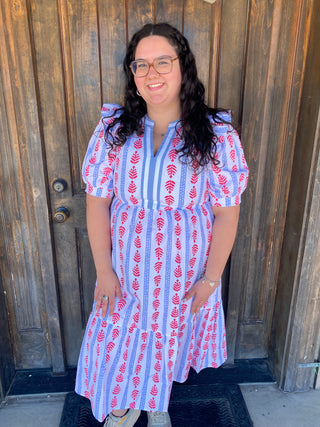 Jonah Midi Dress Large