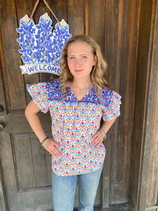 Alura Flutter Sleeve Multi