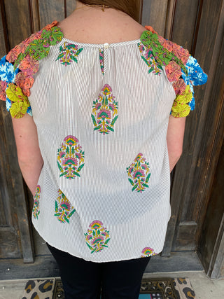 Asher Top Stripe