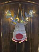 Load image into Gallery viewer, Light-Up Reindeer Hanger