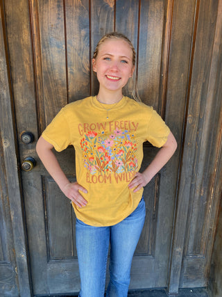 Grow Freely Graphic Tee