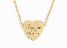 Load image into Gallery viewer, Art Heart Necklace - Daughter
