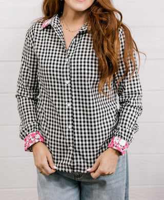 Heidi Gingham Top