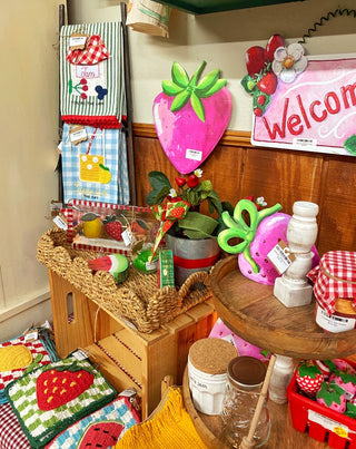 Watermelon Crochet Trivet