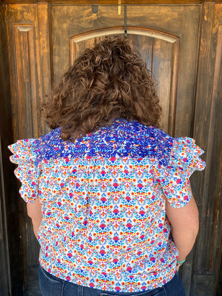 Alura Flutter Sleeve Multi