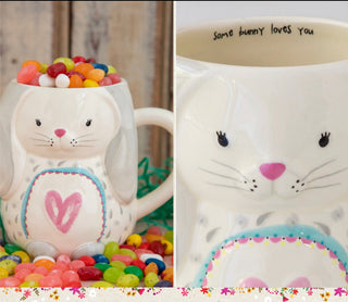 Folk Bunny Mug