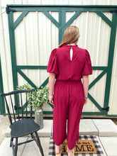 Load image into Gallery viewer, Berry Annalise Jumpsuit Lg