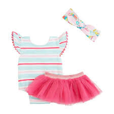 Pink Fish Swimsuit Set