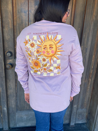 Kind Long Sleeve Tee - Wisteria