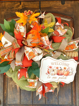 Wreath Mesh Fall Our Patch