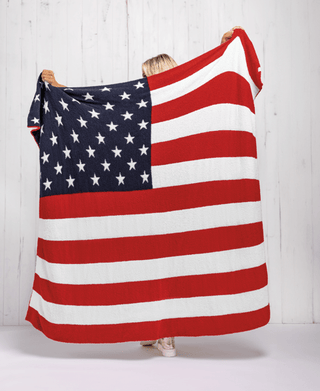 American Flag Blanket
