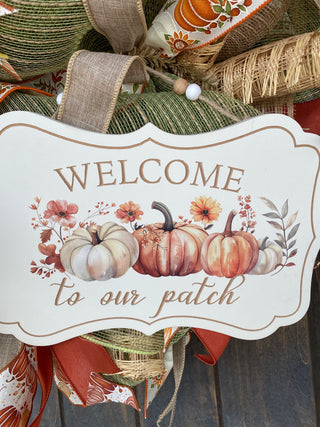 Wreath Mesh Fall Our Patch