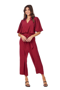 Berry Annalise Jumpsuit Lg