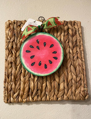 Wicker Wall Display