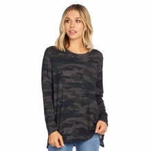 Load image into Gallery viewer, Black Camo Holland T-Shirt XL