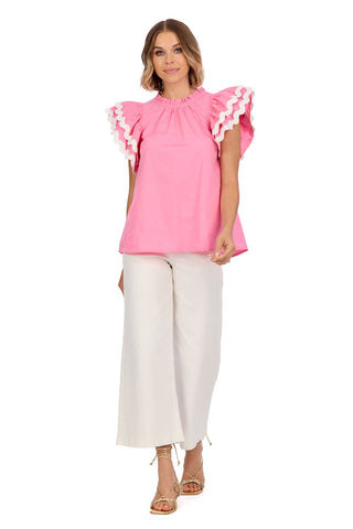 Angie Ric Rac Top Pk-L