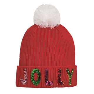 Red Holiday Beanie
