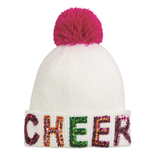 White Holiday Beanie