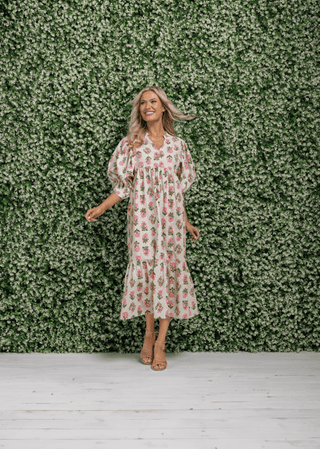 Sage Waylon Midi Dress Medium