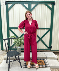 Berry Annalise Jumpsuit Lg