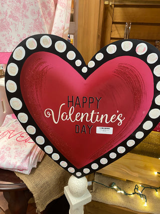 Edgy Polka Dot Heart