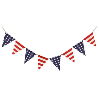 Patriotic Garland 82" Fabric