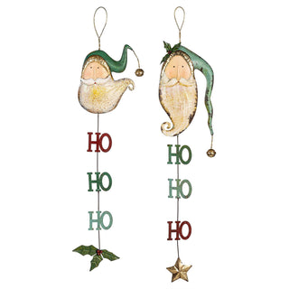 traditional-santa-hanging-decor-metal-hanging-dec