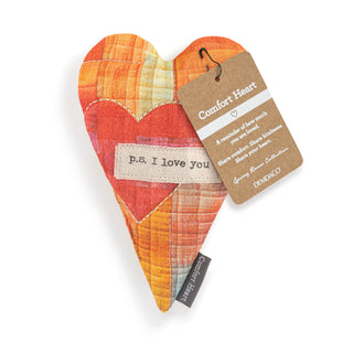 P.S. I Love You Comfort Heart - 5x6.5in