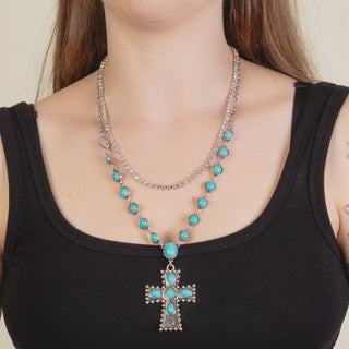 Necklace Faith Frontier Cross Tq