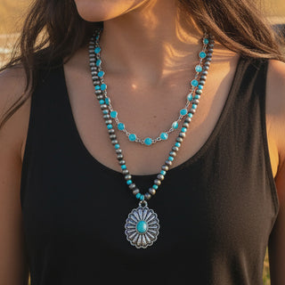 Necklace Prairie Bloom TQ