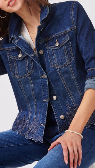 Denim Jacket Dark Wash
