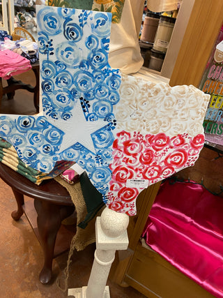 Rose Watercolor Texas