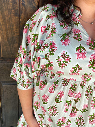 Sage Waylon Midi Dress Medium
