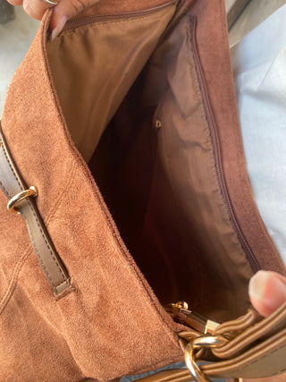 Claire Suede Bag