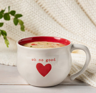Oh So Good Heart Soup Bowl