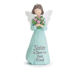 Angel figurine for sisters