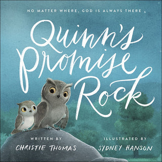 Written for children experiencing moments of separation anxiety or other common fears, Quinn's Promise Rock reminds kids that God will always be there for them, whatever happens or wherever they go. Share this comforting truth with your child today.