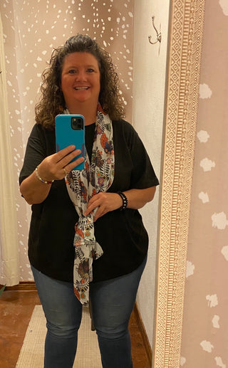 Festive Skull Scarf