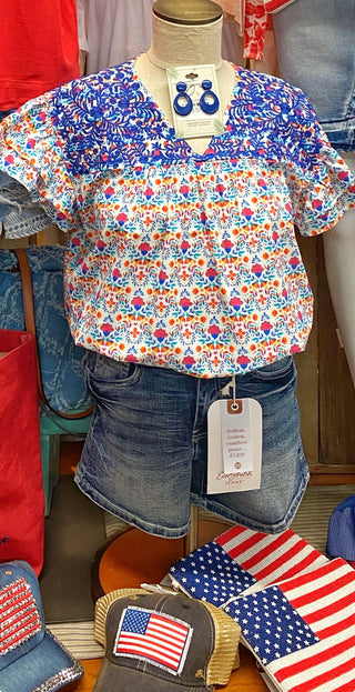 Alura Flutter Sleeve Multi