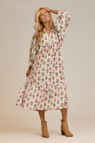 Sage Waylon Midi Dress Medium