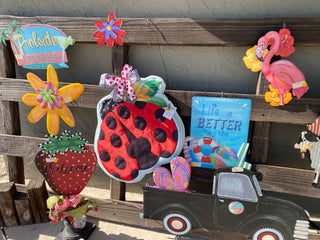 Ladybug Welcome Door Décor