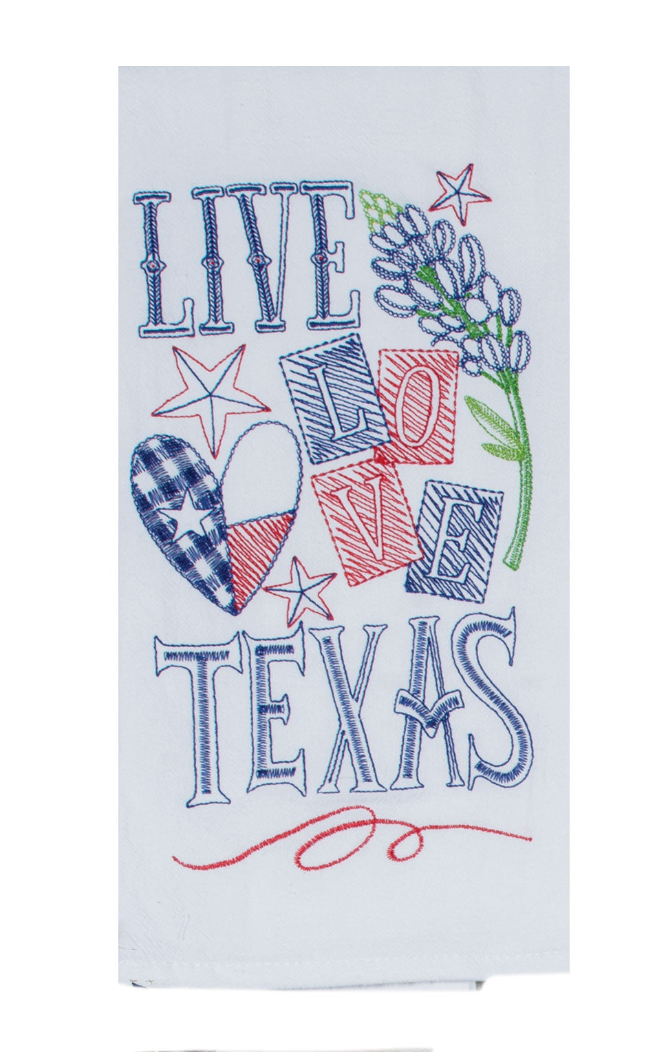 Live Love Texas Towel