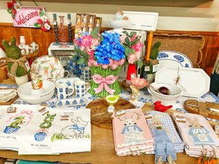 Blue Group Table Runner