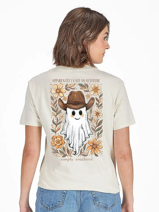 Apparently I Have an Attitude Ghost Tee