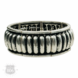Western Bangle Bracelet - Silver from Pink Panache